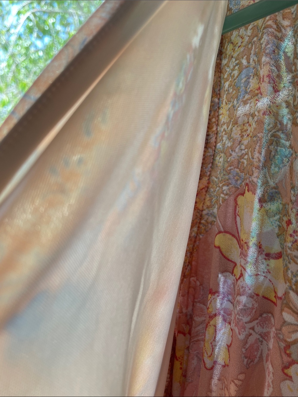 Inspired Hearts Floral Maxi Dress in Blush, Blue, Yellow - Picture 13 of 14